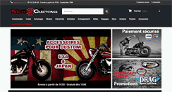 Desktop Screenshot of moto-customs.com